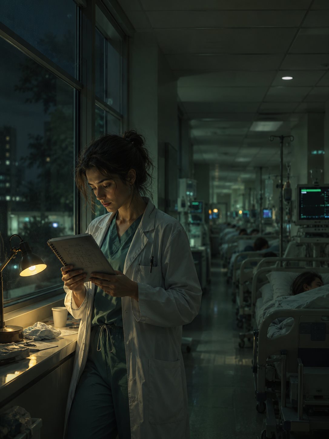 La médica en el segundo piso